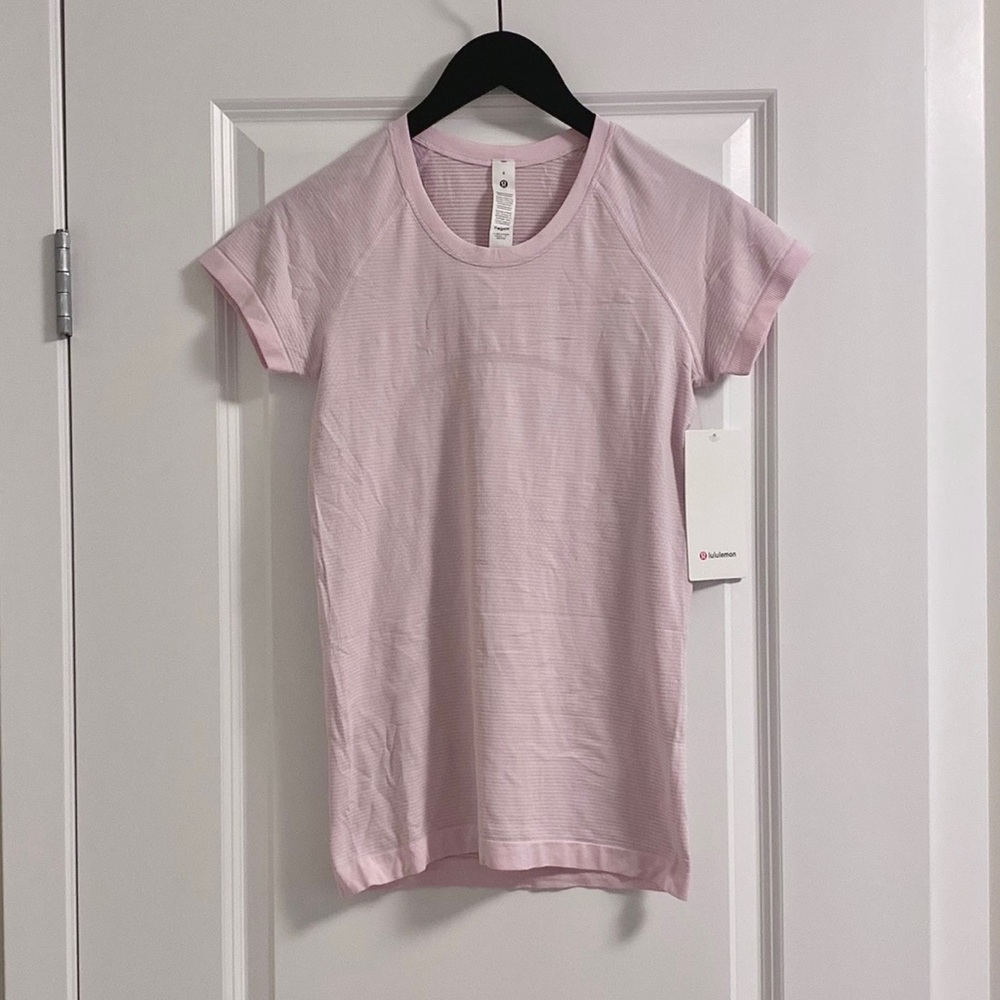 Lululemon Pink Swiftly Tech Short Sleeve